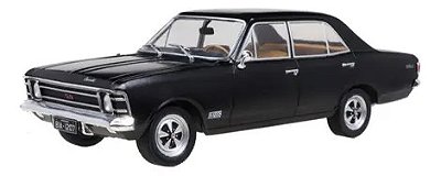 Miniatura Carro Chevrolet Opala SS Preto 1971 - 1/24