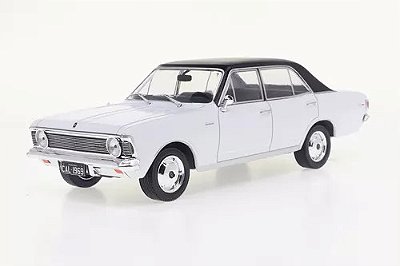 Miniatura Carro Chevrolet Opala 1969 Branco - 1/24
