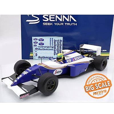 Miniatura Ayrton Senna F1 Williams Fw16 1/12 - Minichamps