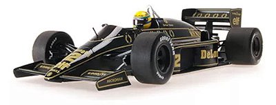 Formula 1 Ayrton Senna - Lotus Renault 98T 1986 Minichamps