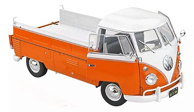 Miniatura Carro 1/18 Volkswagen Kombi T1 Pick-up Solido