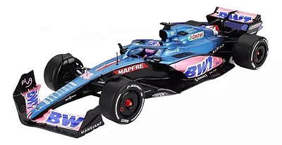 Miniatura Formula 1 Alpine A522 - Fernando Alonso - 1/18 F1