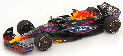 Miniatura Formula 1 Red Bull Rb19 - Max Verstappen F1 1/18