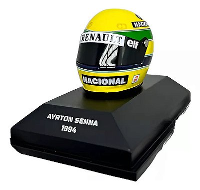 Miniatura Capacete Ayrton Senna 1994 -escala 1/8- Minichamps