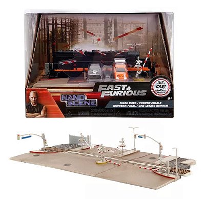 Miniatura Velozes E Furiosos Diorama - Cena Do Trem