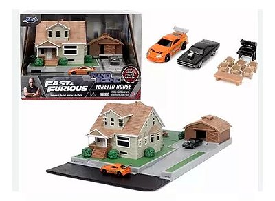 Diorama Casa Toretto Velozes Furiosos Nano Hollywood