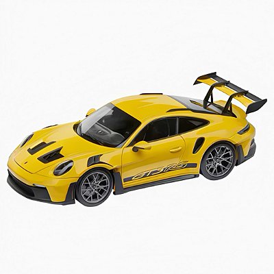 Miniatura Carro Porsche 911 (992) Gt3 RS 1/18 Amarela