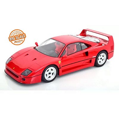 Miniatura Ferrari F40 1/12 KYOSHO - seminova - abre todas portas