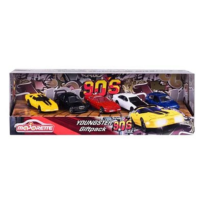 Majorette Anos Noventa Cars Giftpack 1:64 Die Cast