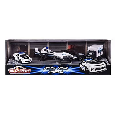 Majorette Police Force Cars Giftpack 1:64 Die Cast