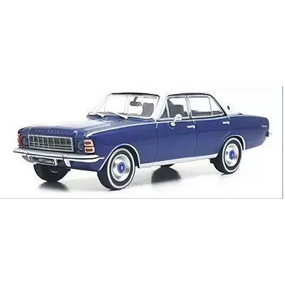 Miniatura Chevrolet Opala Comodor 1976 -1/64- Com Acrilico