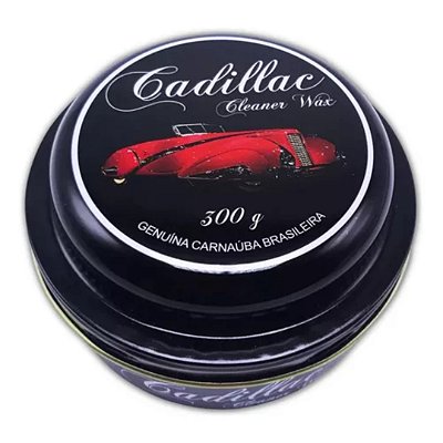 Cera Carnaúba Cleaner Wax Alta Proteção Brilho 300g - cadillac