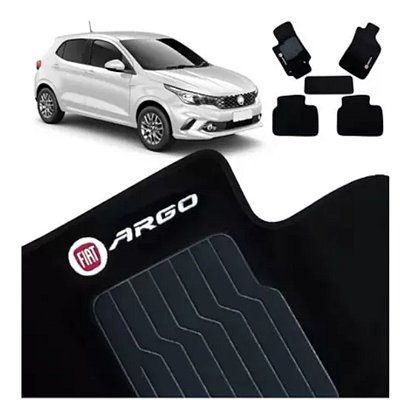 Tapete Automotivo 5 Peças - Fiat Argo