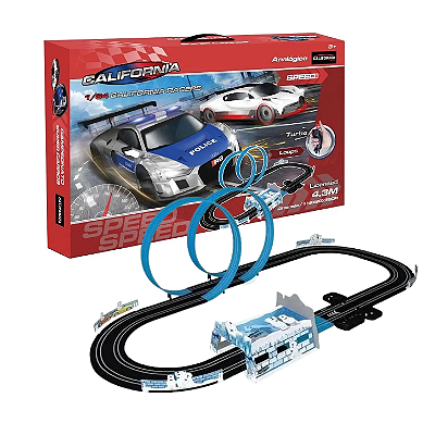 Autorama Pista Elétrica Audi X Bugatti 4,3m-california Toys