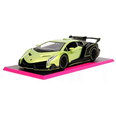 Miniatura Carro Lamborghini Veneno - Pink Slips - Jada