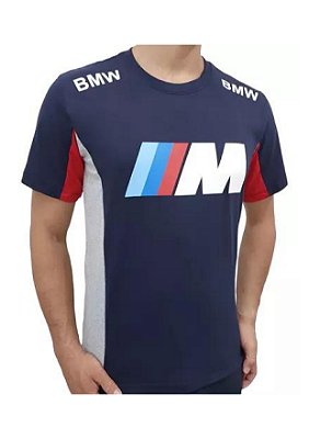 Camiseta Bmw Performance - Moto Gp Azul