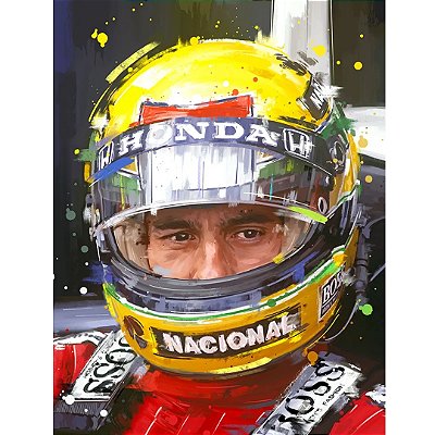 Quadro Ayrton Senna - Campeão Mundial 1988