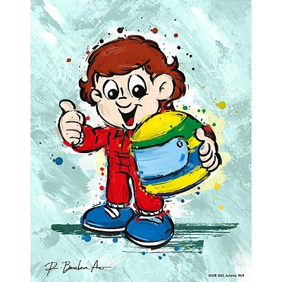 Quadro do Senninha