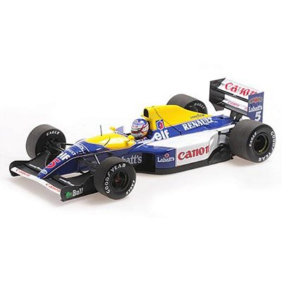Miniatura Williams Renault FW14B  Nigel Mansell – 1992 -  limitada 500 pcs