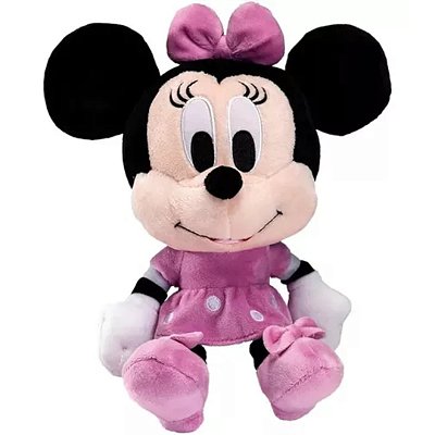 Pelúcia Oficial Disney Minnie Big Head - Fun