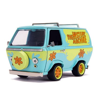 Miniatura Scooby-Doo Máquina Mistério com Bonecos 1/24