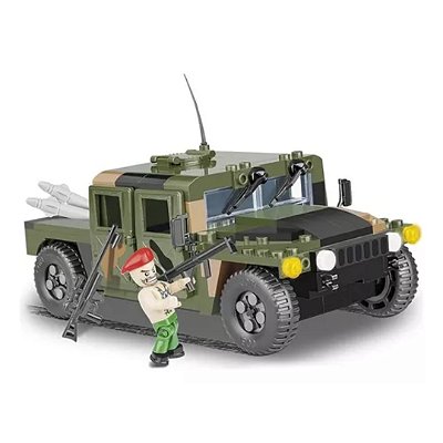 Miniatura Jeep Nato Armored Cobi Blocos De Montagem - 1/24