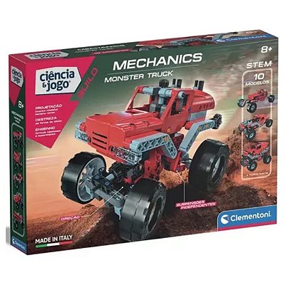 Ciência E Jogo - Clementoni - Mechanics Monster Truck