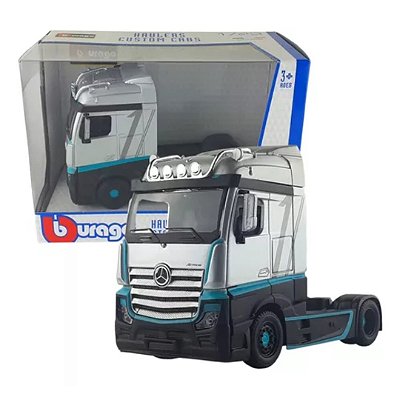 Miniatura Caminhão Mercedes Actros 1/43 - Bburago