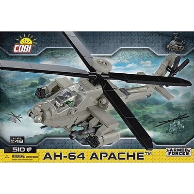 Miniatura Helicoptero AH-64 Apache - Cobi blocos de montagem- 510 pçs