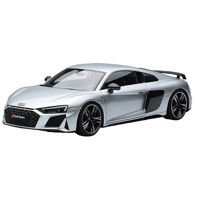 Miniatura Audi R8 Sportback Prata 1/18