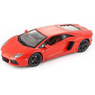 Miniatura Carro 1/18 Lamborghini Aventador Coupé