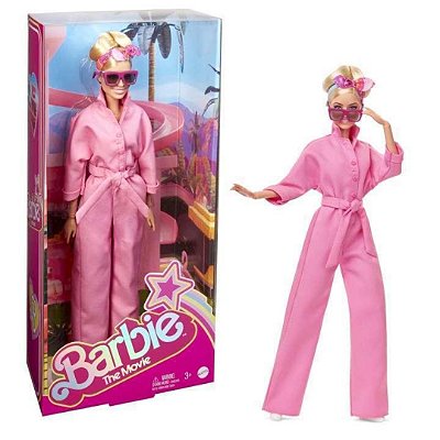Boneca Barbie De Macacão Rosa O Filme 2023