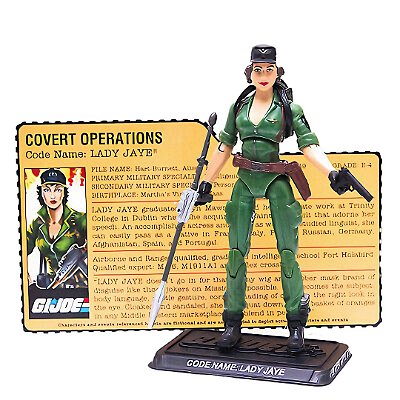 Gijoe 25th Anniversary Action Covert Operations - Lady Jaye