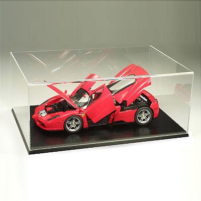 Caixa Acrilico com base (case) para exposição carros escala 1/18 ou 1/24