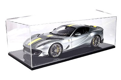 Caixa Acrilico com base (case) para exposição carros escala 1/12