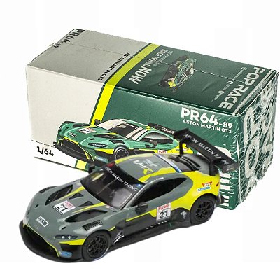 Miniatura carro Aston martin GT3 Racing 1/64
