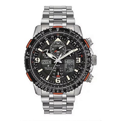 Relógio Citizen Jy8108-53e Skyhawk A-t Titanium Ed. Limitada