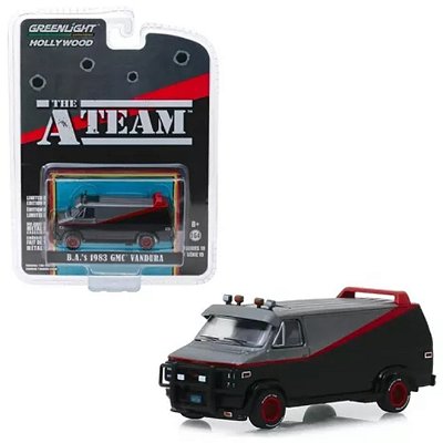 Miniatura carro GMC Vandura 1983 - Esquadrão classe A 1/64
