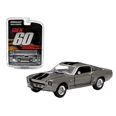 Miniatura carro Ford Mustang 1967 Eleanor 60 segundos 1/64