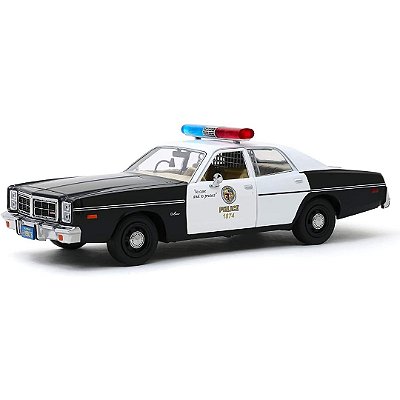 Miniatura carro Dodge Monaco 1977 O Exterminador do Futuro 1/24