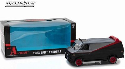 Miniatura carro GMC vandura 1983 - Esquadrão Classe A 1/24