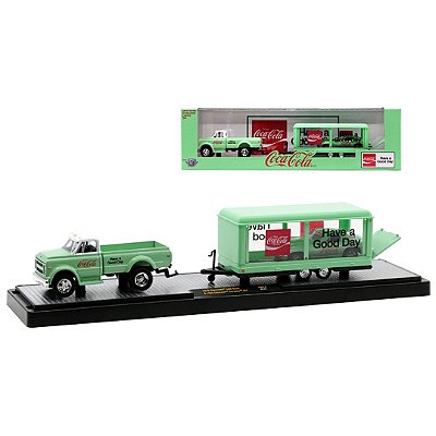 Conjunto Chevrolet C60 Truck+Corvette 427 Coca Cola edition 1/64