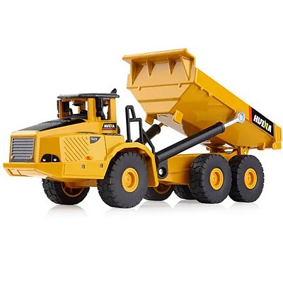 Miniatura Caminhão Caçamba Metal 1/50