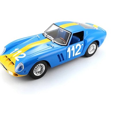 Miniatura carro Ferrari 250 GTO  azul- 1/24
