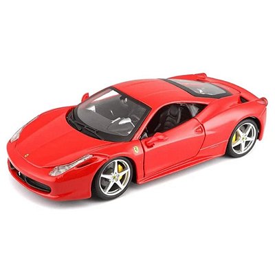 Miniatura carro Ferrari 458 Italia - 1/24