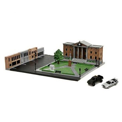 Miniatura Diorama De Volta para o Futuro 1 nano scene