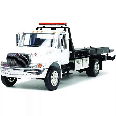 Miniatura Caminhão Guincho DuraStar 4400 flat bed 1/24