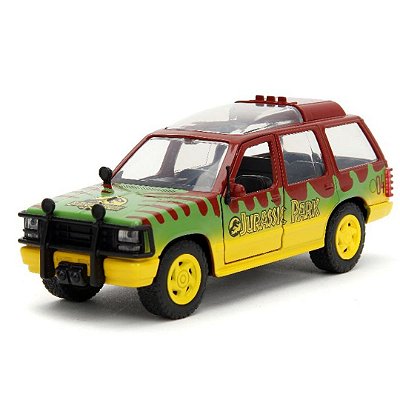 Miniatura carro Ford Explorer Jurassic Park 1/32
