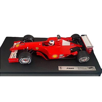 Miniatura Fórmula 1  Ferrari F2001 R. Barrichello 1/18 usado