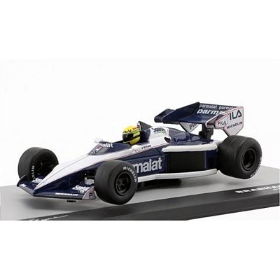 Miniatura Formula 1 Ayrton Senna Brabham BT52B - 1/43